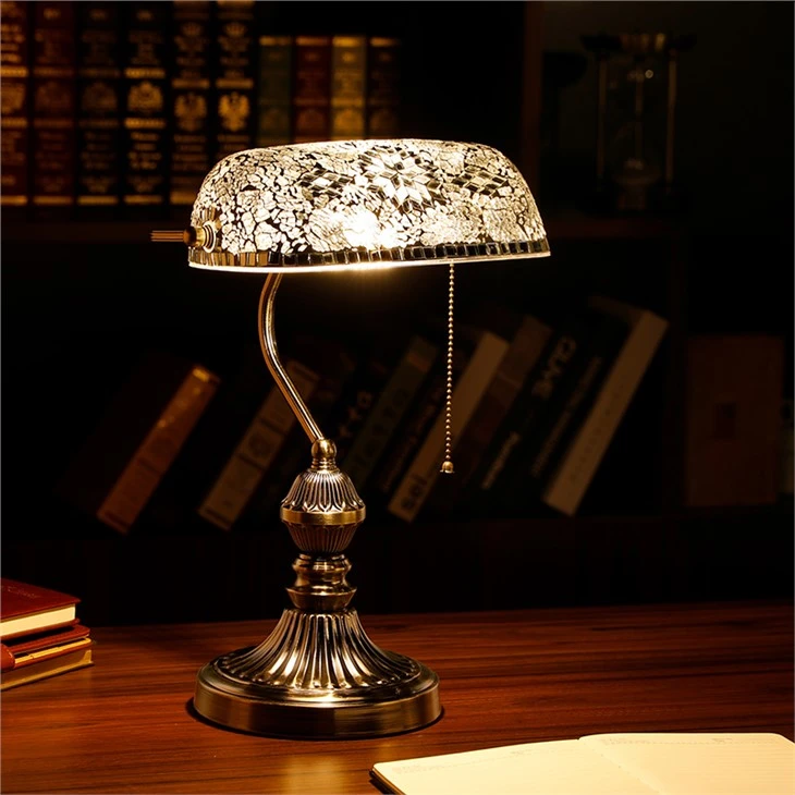 Vintage Bankers Lamp